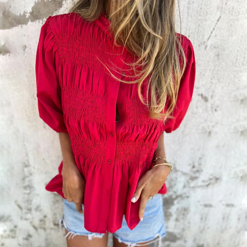 AUKJE™ | ELEGANT BLOUSE IN IBIZA STYLE