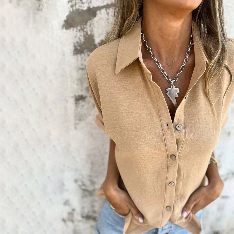 Ans™ | Casual shirt blouse