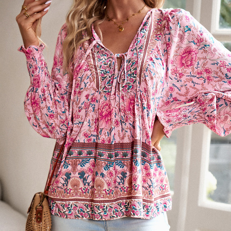 Anita™ | Elegant Ibiza-style blouse