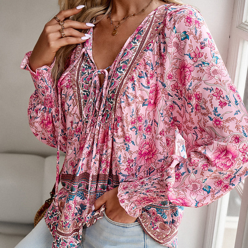Anita™ | Elegant Ibiza-style blouse