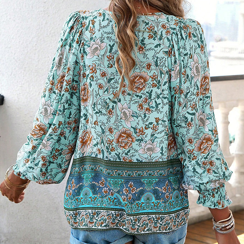 Anita™ | Elegant Ibiza-style blouse