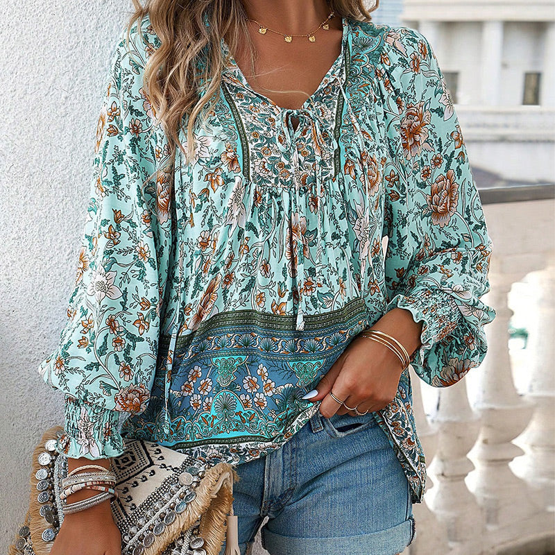 Anita™ | Elegant Ibiza-style blouse