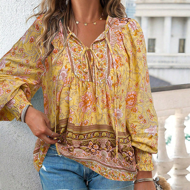 Anita™ | Elegant Ibiza-style blouse