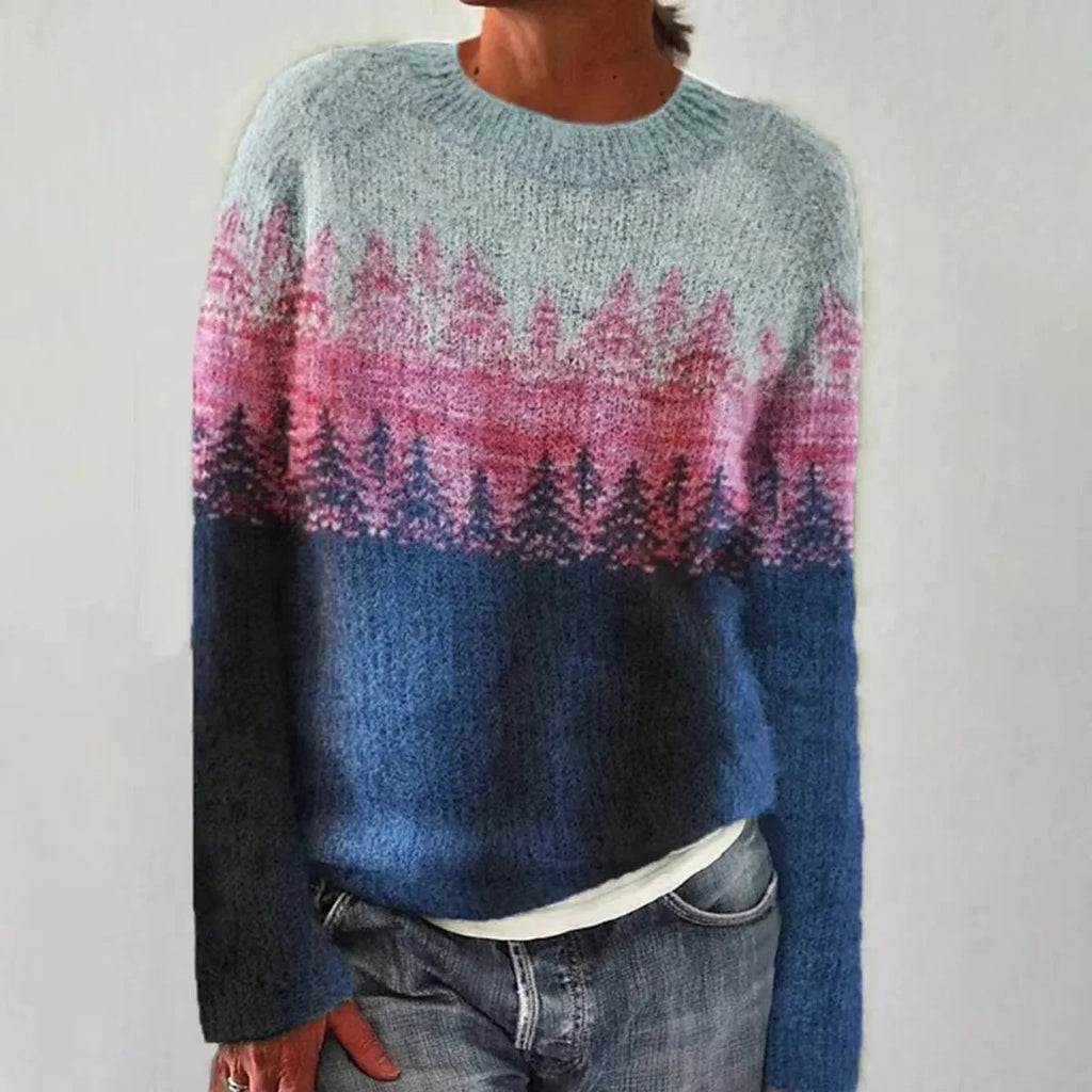 Swetlana | Pull rétro douillet 