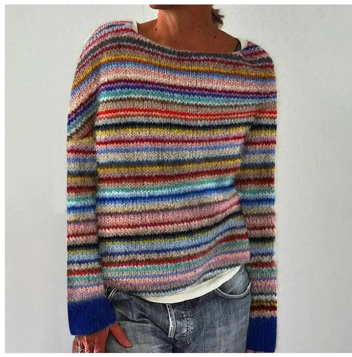 Brigitte | Pull imprimé chic