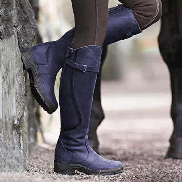 Lavinia | Bottes d'équitation en cuir imperméable