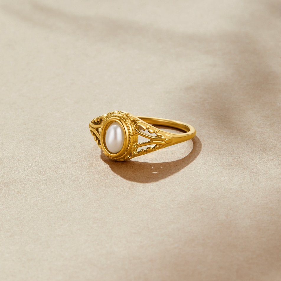 Bague vintage Royal Pearl