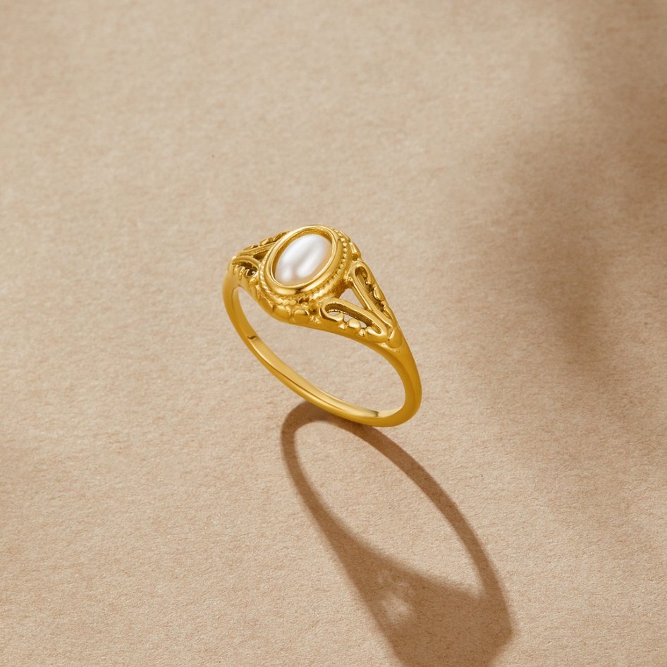 Bague vintage Royal Pearl