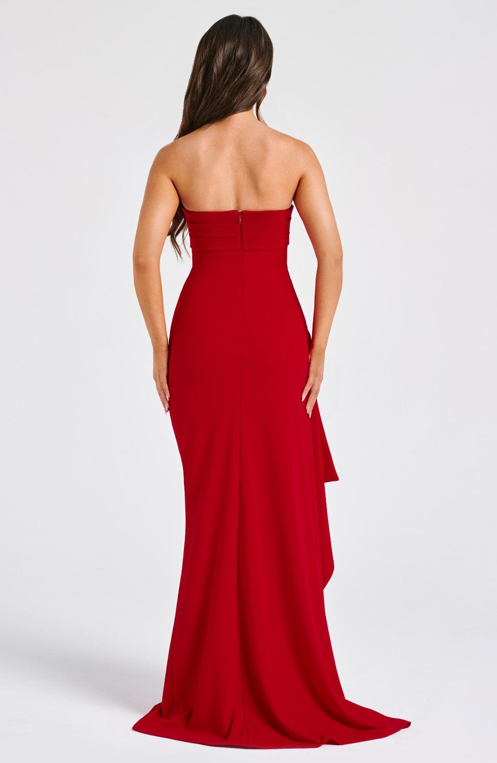 Alina | Long strapless dress 